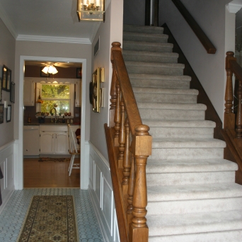 Stairs Pin Oak
